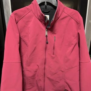 Woman’s soft shell Carhartt jacket “weatherproof”